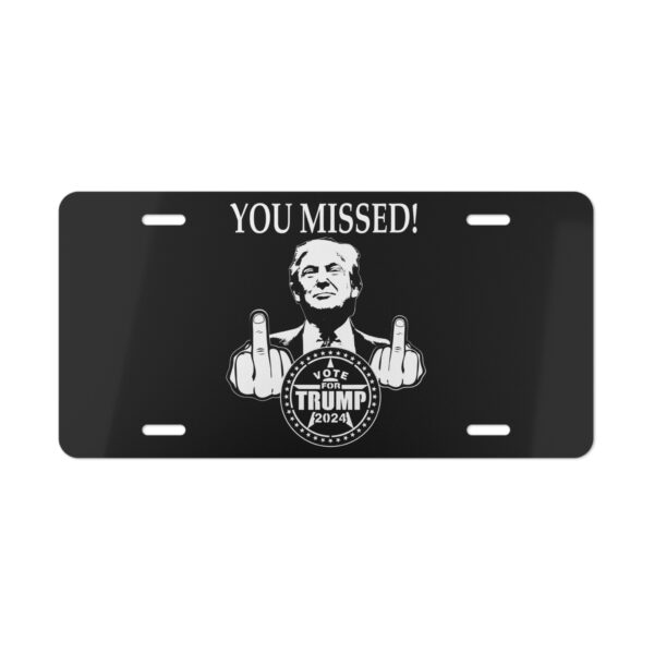 Trump Vanity Plate