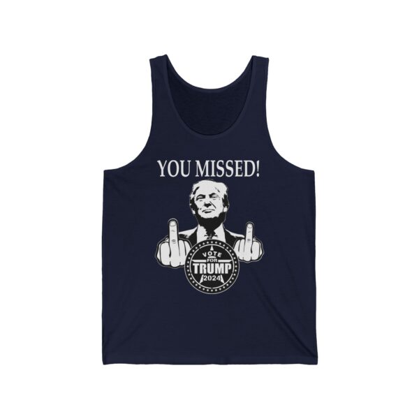 Trump Unisex Jersey Tank - Image 9