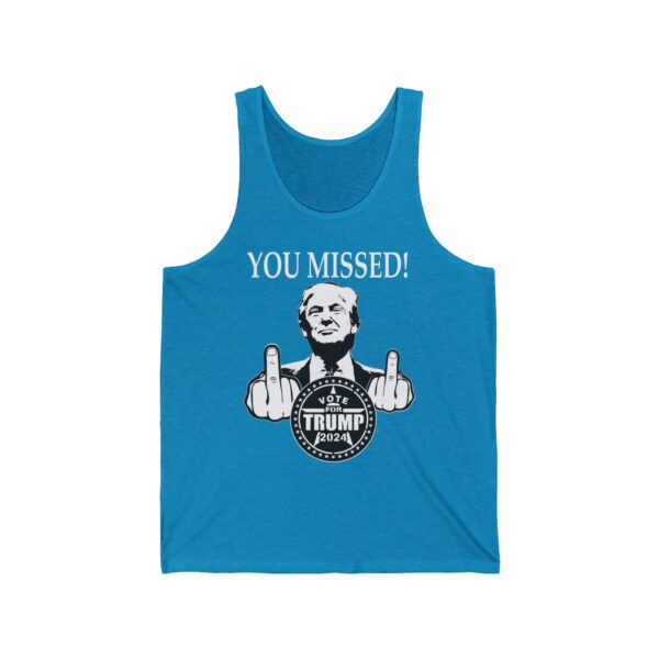 Trump Unisex Jersey Tank - Image 7