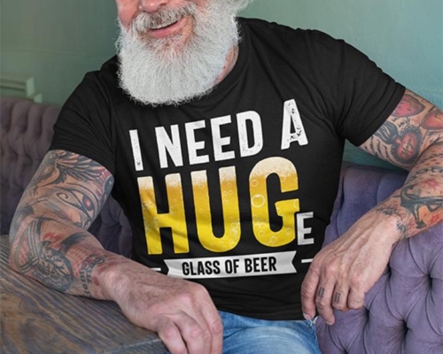 I Need a Huge Glass of Beer T-Shirt